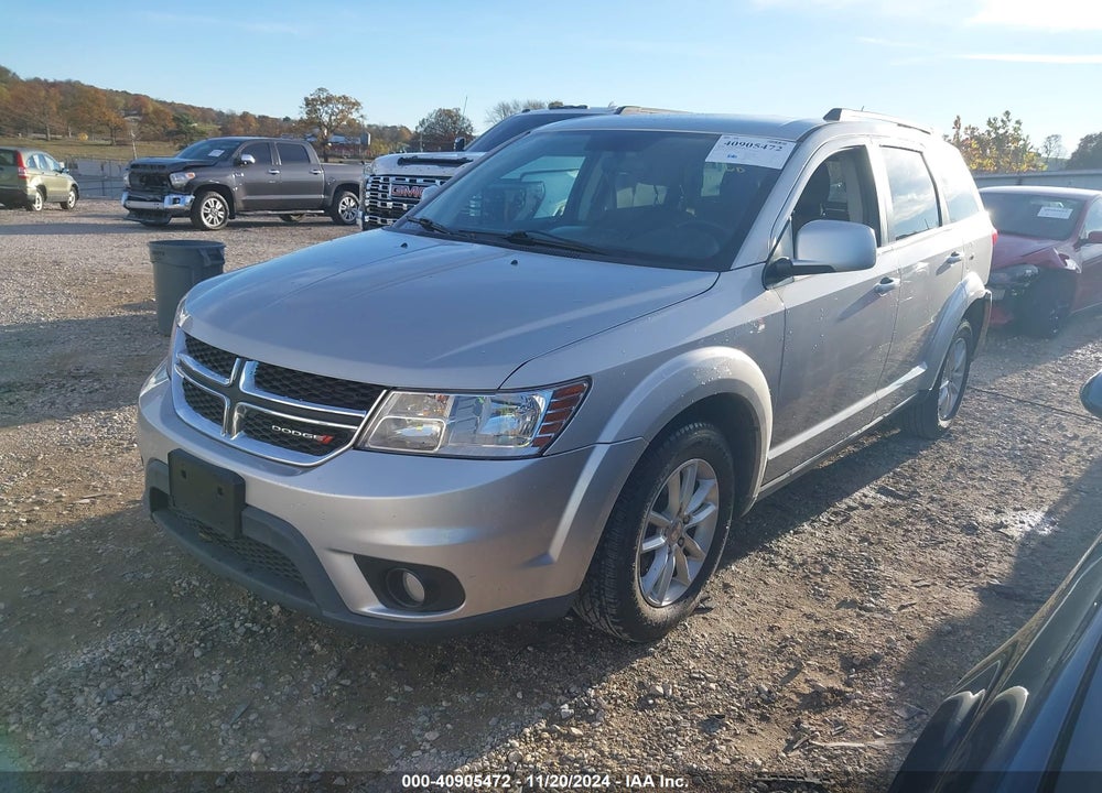 2013 DODGE JOURNEY SXT VIN: 3C4PDCBG0DT705632