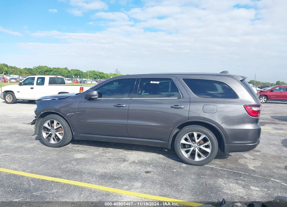 2014 DODGE DURANGO R/T VIN: 1C4SDJCT7EC338350