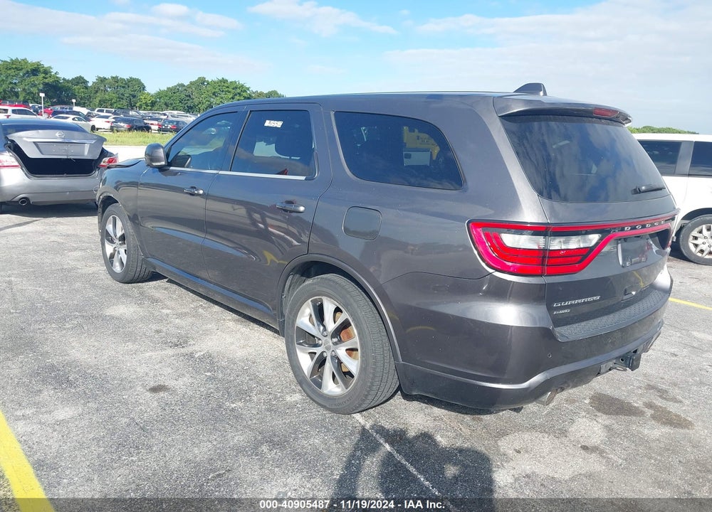 2014 DODGE DURANGO R/T VIN: 1C4SDJCT7EC338350