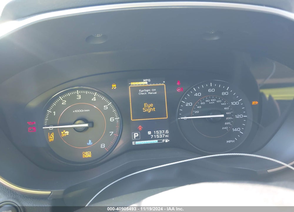 2019 SUBARU CROSSTREK 2.0I PREMIUM VIN: JF2GTAEC5KH300976