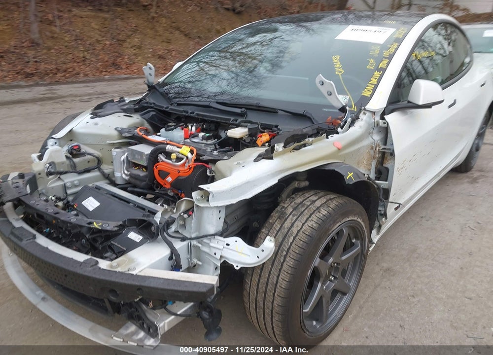 2022 TESLA MODEL 3 LONG RANGE DUAL MOTOR ALL-WHEEL DRIVE VIN: 5YJ3E1EBXNF198206