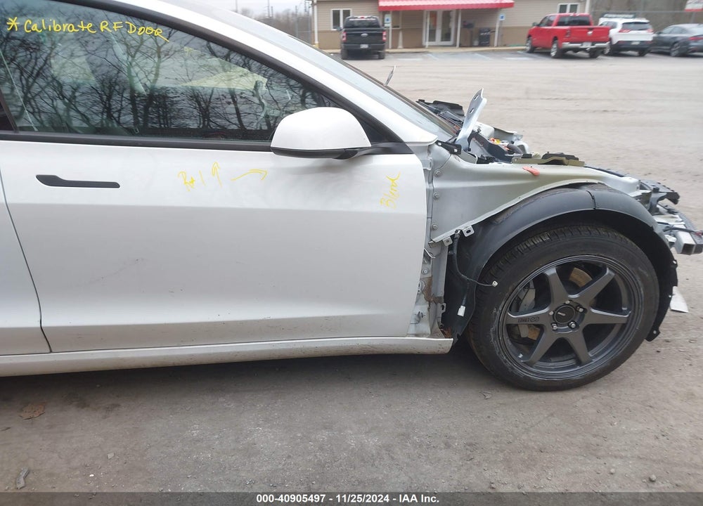 2022 TESLA MODEL 3 LONG RANGE DUAL MOTOR ALL-WHEEL DRIVE VIN: 5YJ3E1EBXNF198206