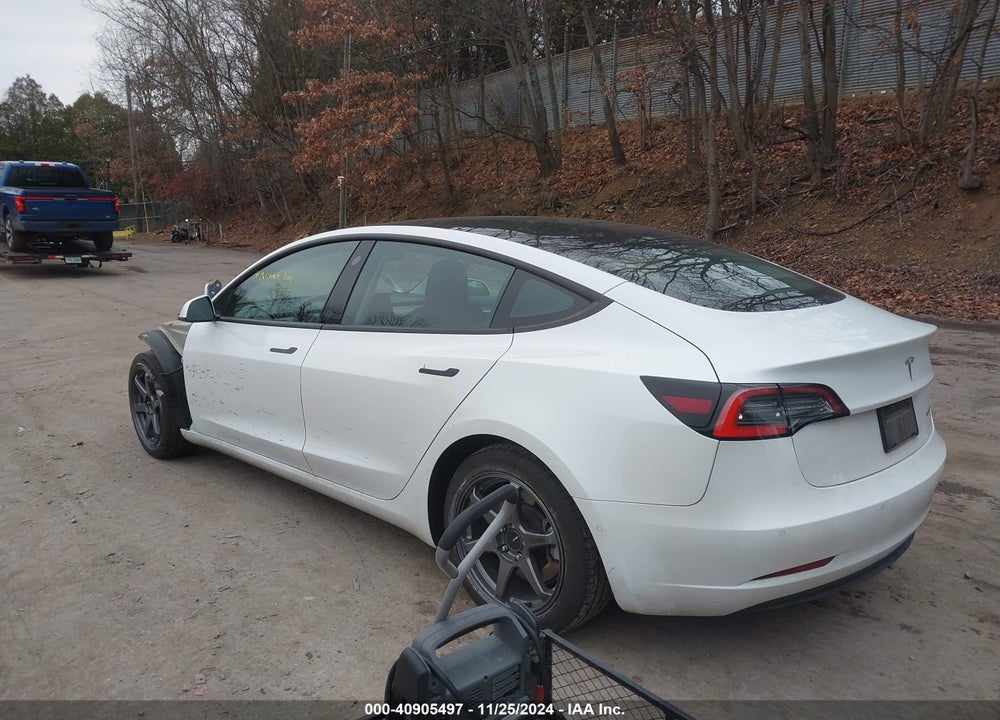2022 TESLA MODEL 3 LONG RANGE DUAL MOTOR ALL-WHEEL DRIVE VIN: 5YJ3E1EBXNF198206