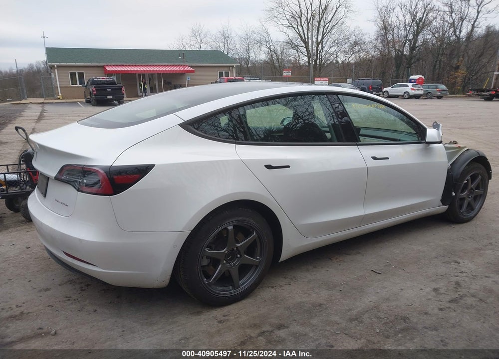 2022 TESLA MODEL 3 LONG RANGE DUAL MOTOR ALL-WHEEL DRIVE VIN: 5YJ3E1EBXNF198206