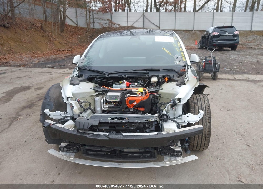 2022 TESLA MODEL 3 LONG RANGE DUAL MOTOR ALL-WHEEL DRIVE VIN: 5YJ3E1EBXNF198206