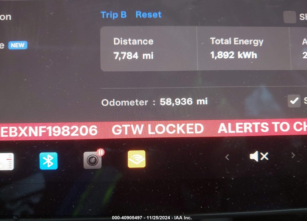 2022 TESLA MODEL 3 LONG RANGE DUAL MOTOR ALL-WHEEL DRIVE VIN: 5YJ3E1EBXNF198206