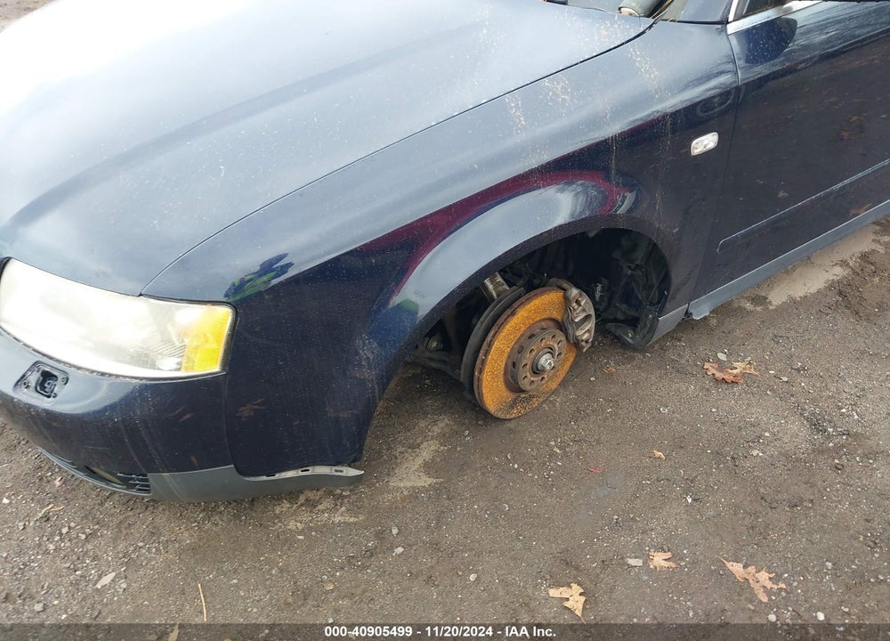 2004 AUDI A4 3.0 VIN: WAULT68E54A064085
