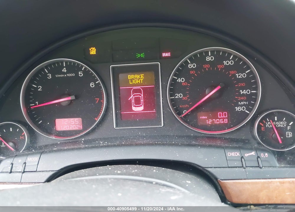 2004 AUDI A4 3.0 VIN: WAULT68E54A064085
