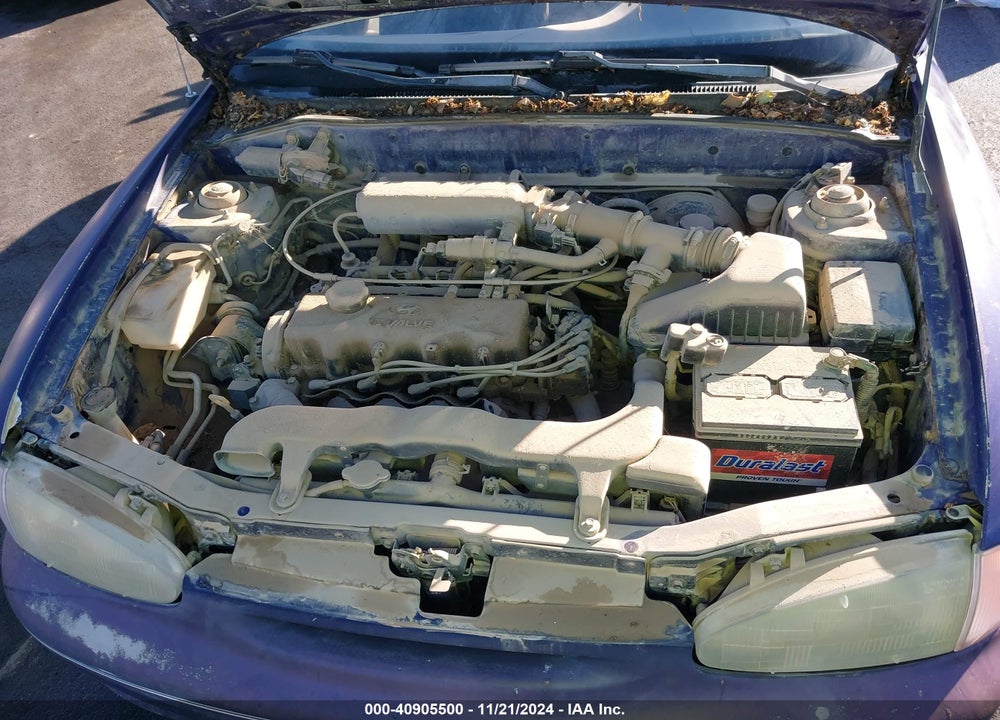 1996 HYUNDAI ACCENT L VIN: KMHVD14N9TU137727