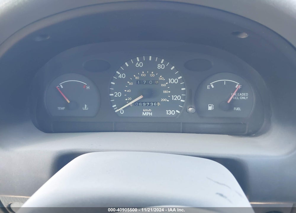 1996 HYUNDAI ACCENT L VIN: KMHVD14N9TU137727