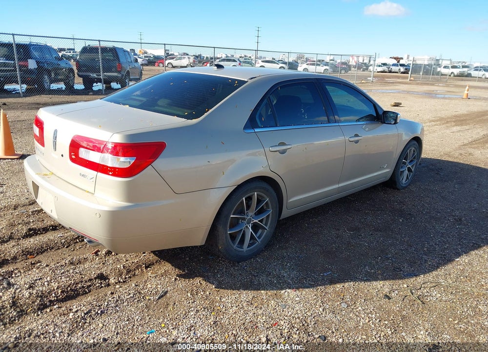 2008 LINCOLN MKZ VIN: 3LNHM26T18R651178