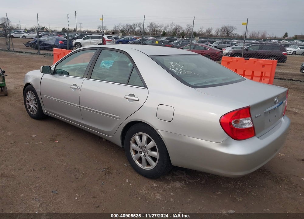 2003 TOYOTA CAMRY XLE V6 VIN: 4T1BF30K23U040681