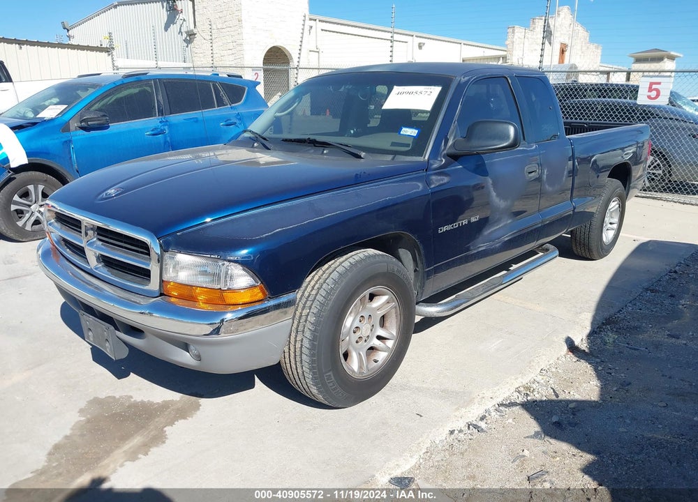 2001 DODGE DAKOTA SLT/SPORT VIN: 1B7GL22N71S185700