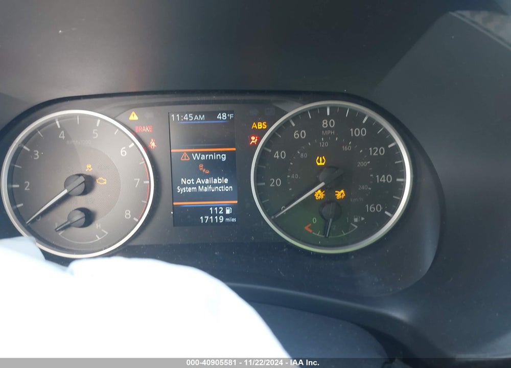 2024 NISSAN SENTRA S XTRONIC CVT VIN: 3N1AB8BV6RY305014