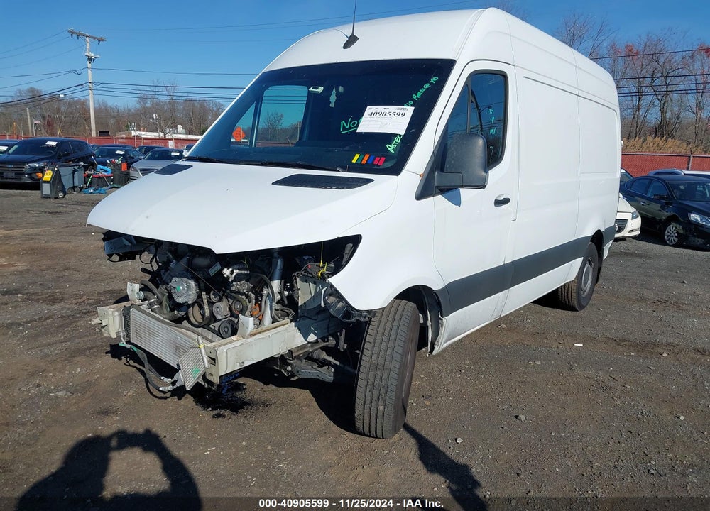 2022 MERCEDES-BENZ SPRINTER 2500 STANDARD ROOF V6 VIN: W1Y4EBHY9NT097077