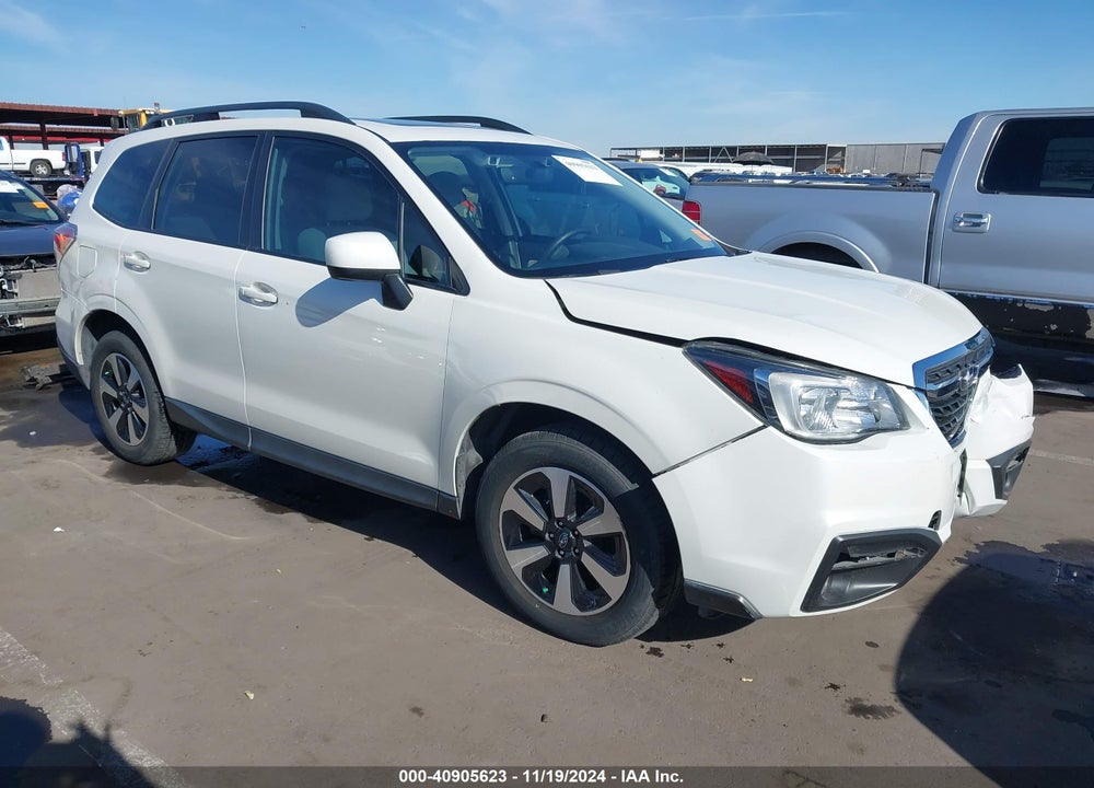 2018 SUBARU FORESTER 2.5I PREMIUM VIN: JF2SJAGC1JH452250