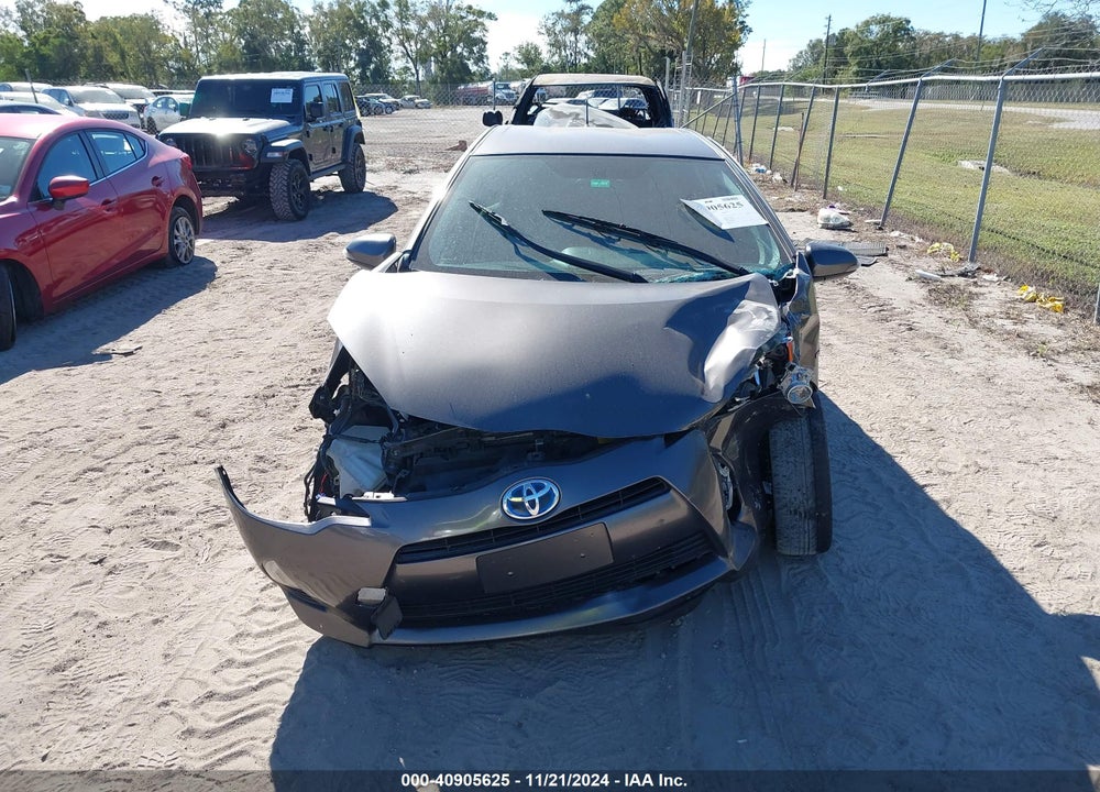 2013 TOYOTA PRIUS C ONE VIN: JTDKDTB35D1538487
