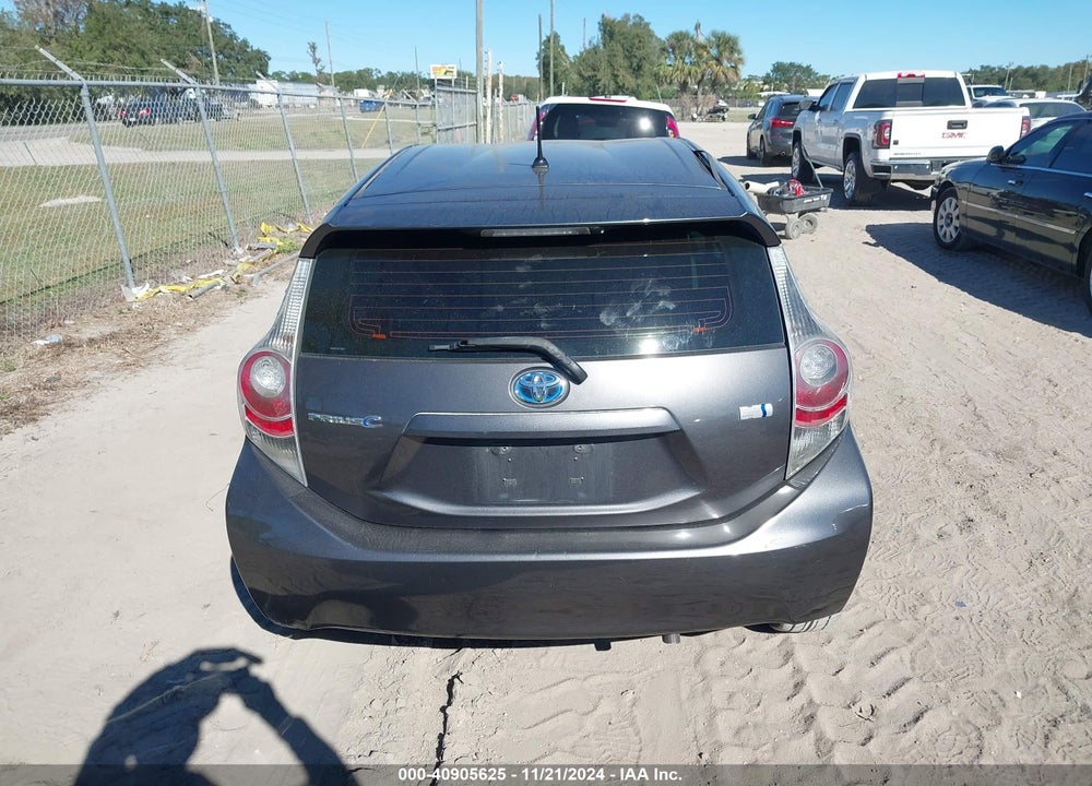 2013 TOYOTA PRIUS C ONE VIN: JTDKDTB35D1538487