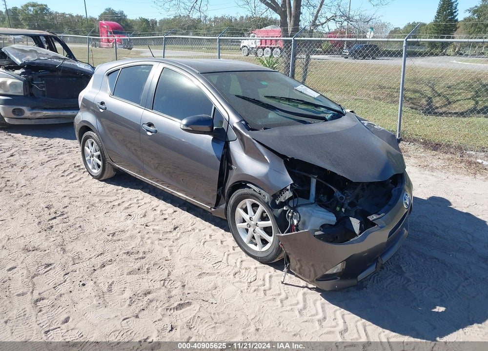 2013 TOYOTA PRIUS C ONE VIN: JTDKDTB35D1538487