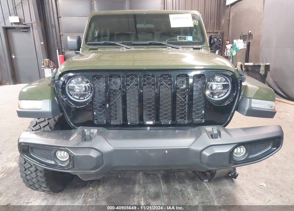 2021 JEEP GLADIATOR WILLYS 4X4 VIN: 1C6HJTAG8ML591543