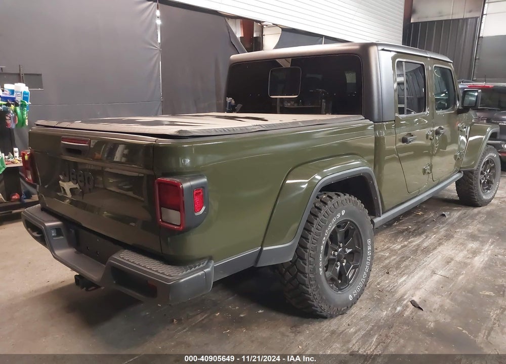 2021 JEEP GLADIATOR WILLYS 4X4 VIN: 1C6HJTAG8ML591543