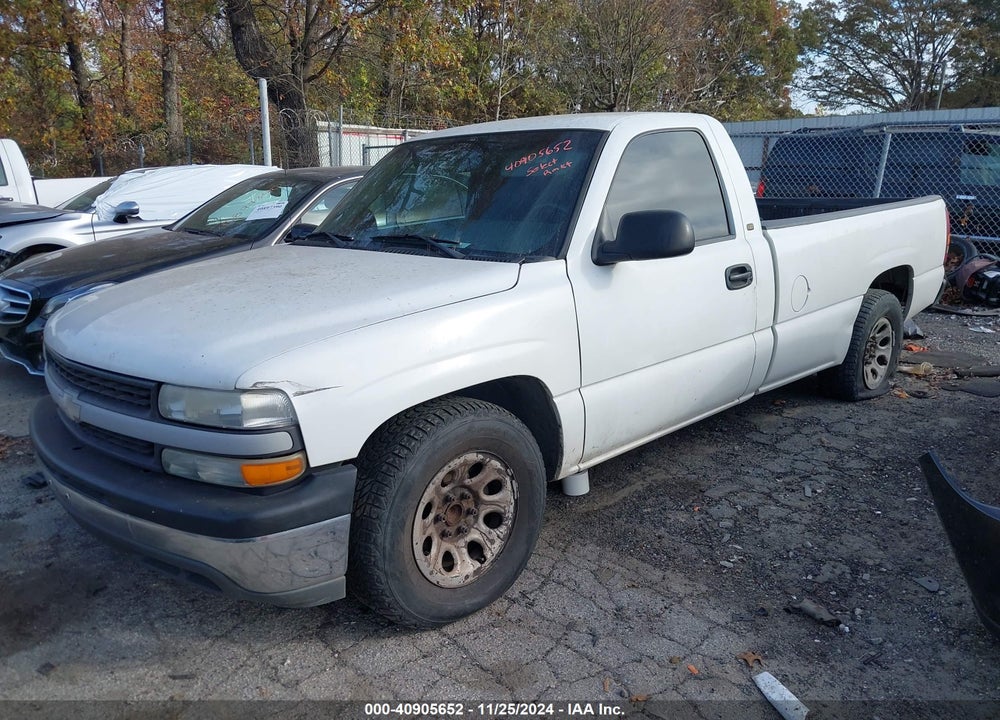 2002 CHEVROLET SILVERADO 1500 VIN: 1GCEC14W42Z174475