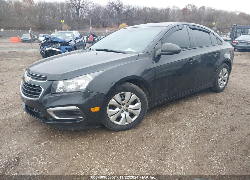 2015 CHEVROLET CRUZE LS MANUAL VIN: 1G1PB5SH8F7207589