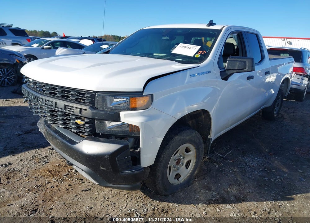 2019 CHEVROLET SILVERADO 1500 WORK TRUCK VIN: 1GCRYAEF0KZ259735