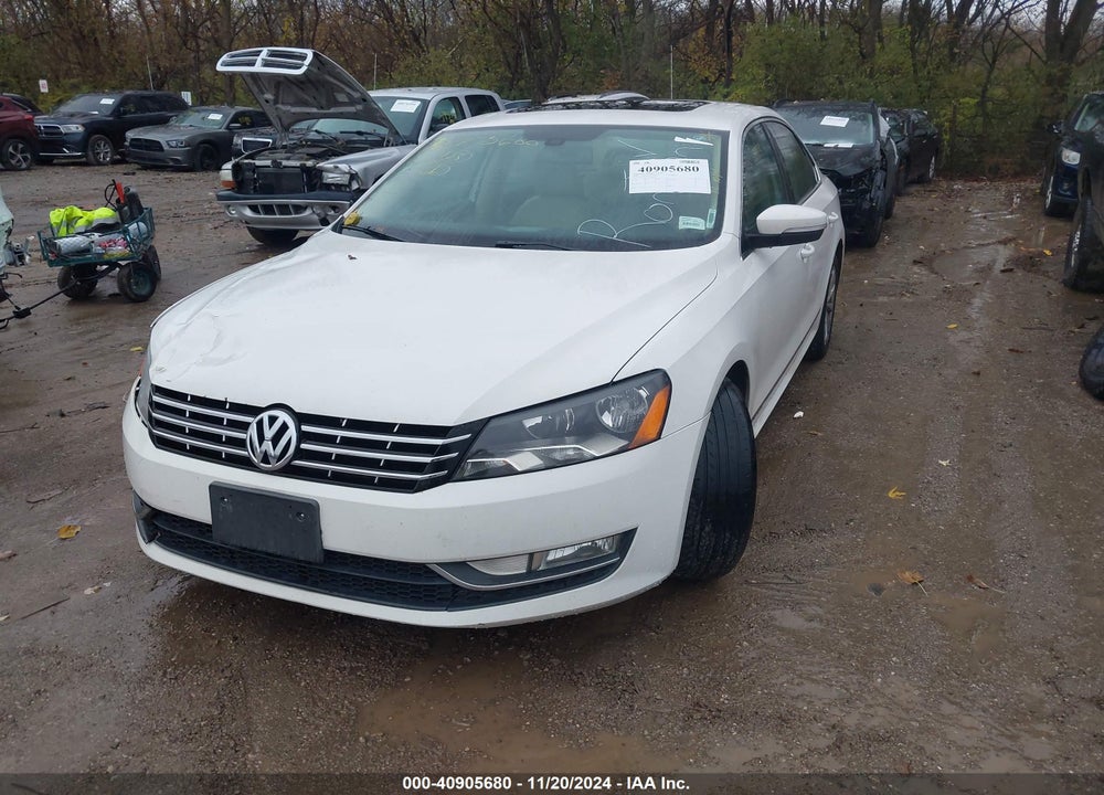 2013 VOLKSWAGEN PASSAT 2.5L SEL PREMIUM VIN: 1VWCP7A3XDC109061