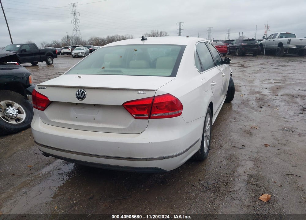 2013 VOLKSWAGEN PASSAT 2.5L SEL PREMIUM VIN: 1VWCP7A3XDC109061