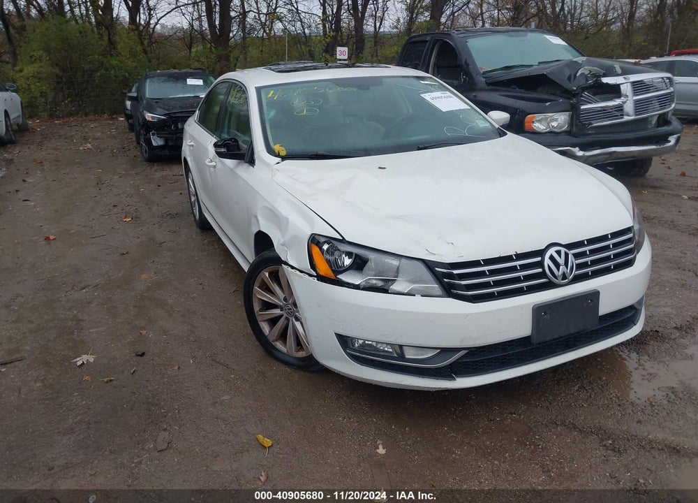 2013 VOLKSWAGEN PASSAT 2.5L SEL PREMIUM VIN: 1VWCP7A3XDC109061