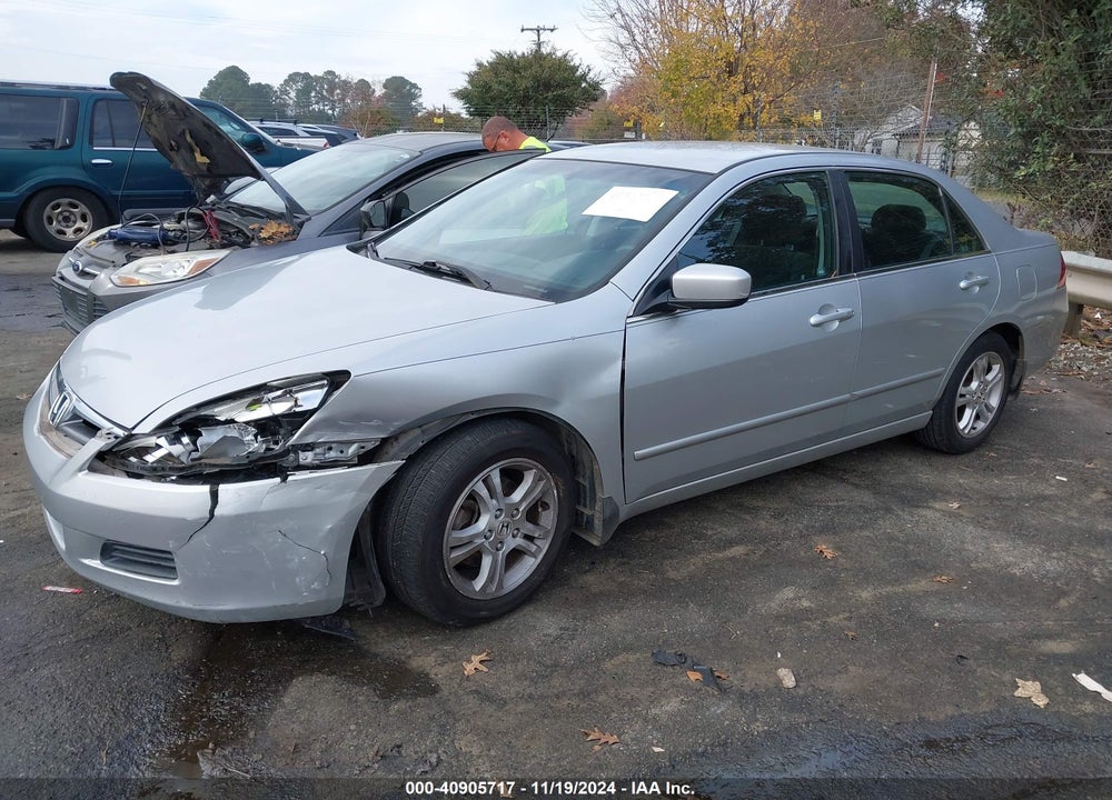 2006 HONDA ACCORD 2.4 SE VIN: 1HGCM56306A007907