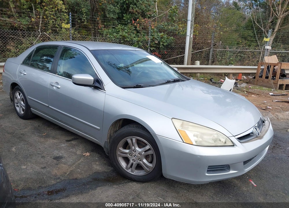 2006 HONDA ACCORD 2.4 SE VIN: 1HGCM56306A007907
