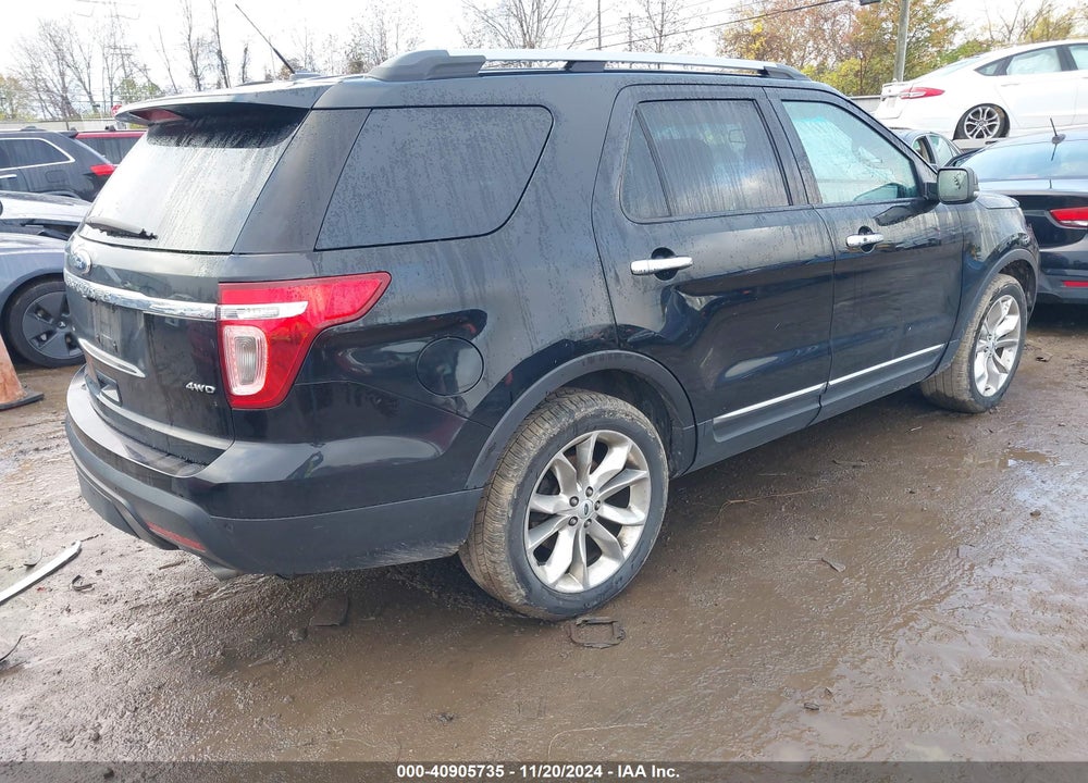 2012 FORD EXPLORER LIMITED VIN: 1FMHK8F88CGA16348