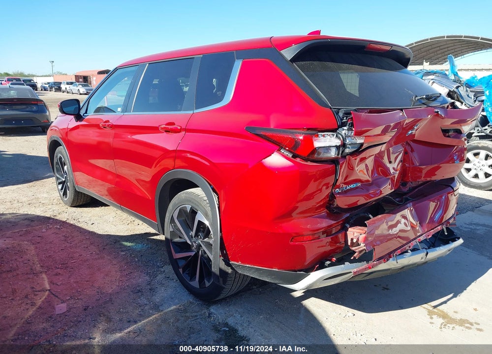 2024 MITSUBISHI OUTLANDER SE 2.5 2WD/SE BLACK EDITION S-AWC/SE BLACK EDITION W/PANO ROOF VIN: JA4J3VA87RZ044495