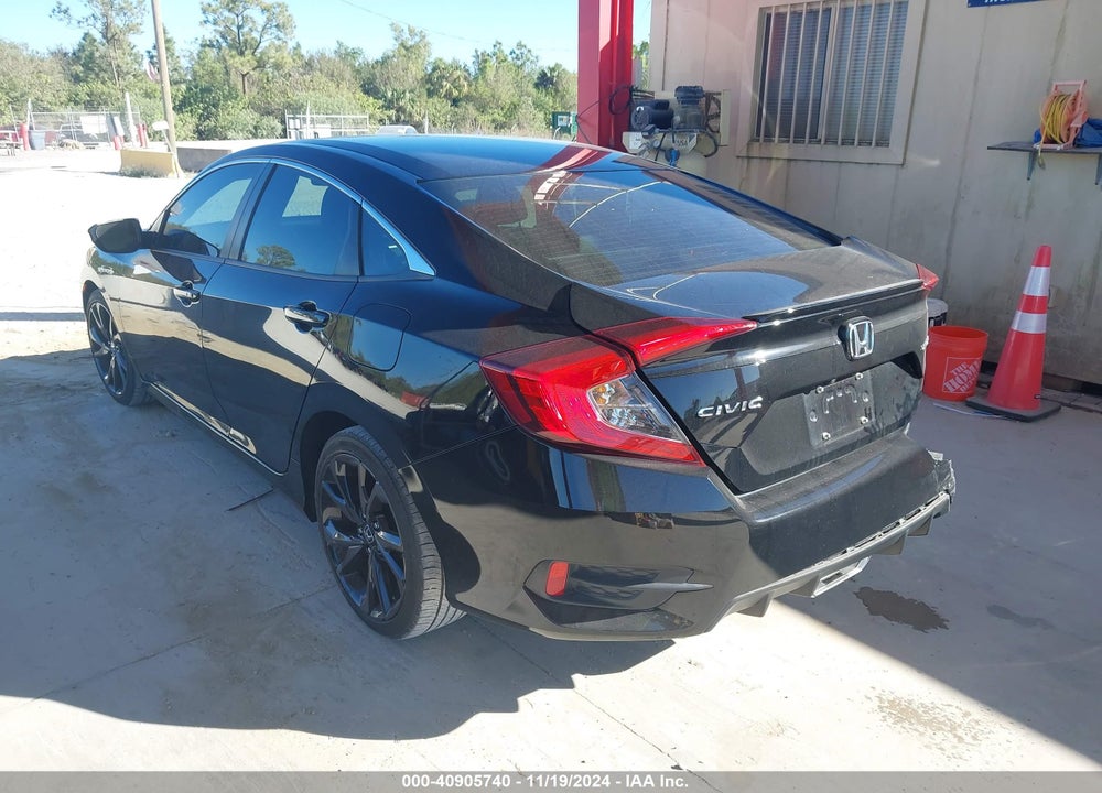 2019 HONDA CIVIC SPORT VIN: 19XFC2F89KE007467