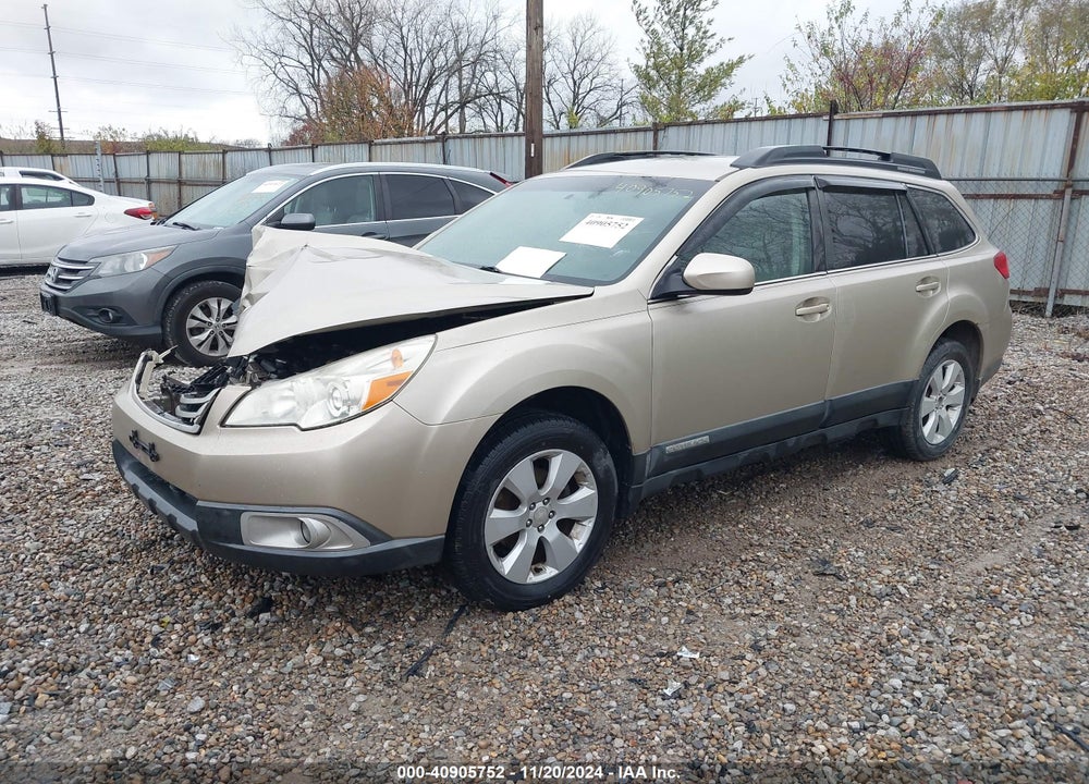 2010 SUBARU OUTBACK 2.5I PREMIUM VIN: 4S4BRBCC3A3371276