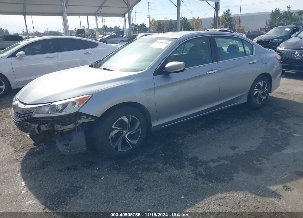 2017 HONDA ACCORD LX VIN: 1HGCR2F35HA076711