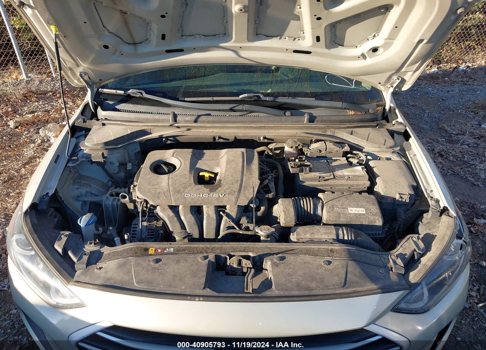 2017 HYUNDAI ELANTRA SE VIN: 5NPD74LF9HH202886