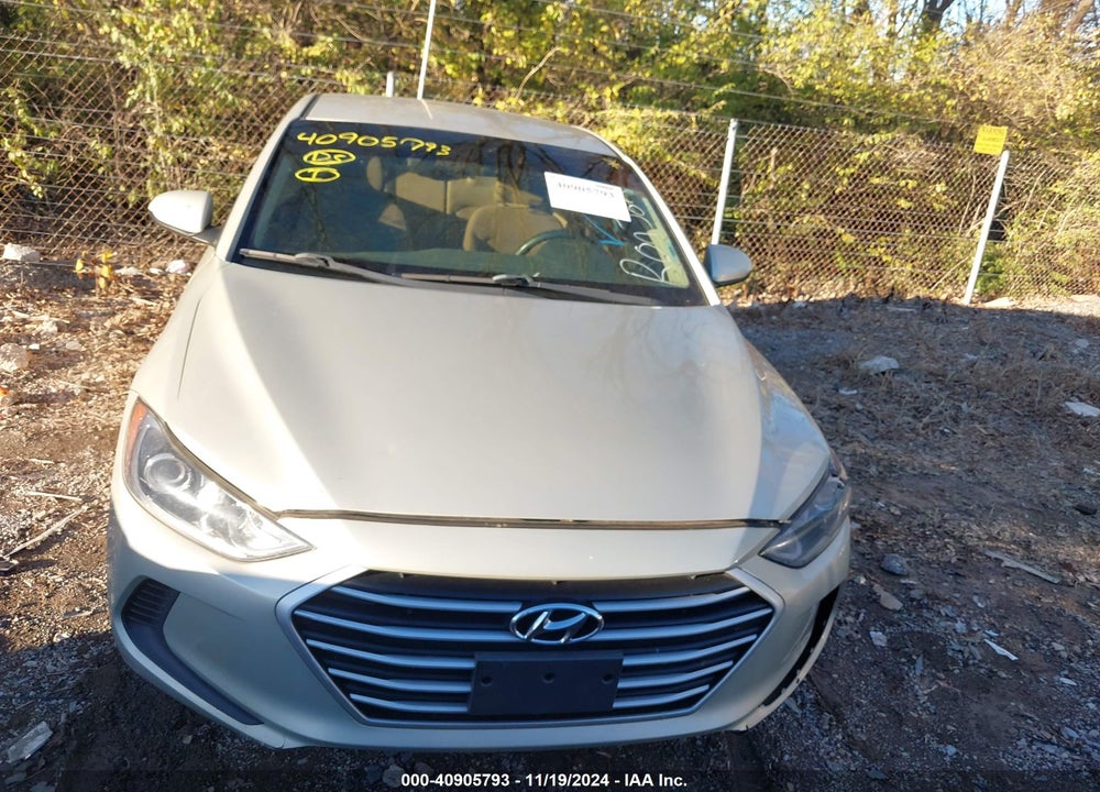 2017 HYUNDAI ELANTRA SE VIN: 5NPD74LF9HH202886