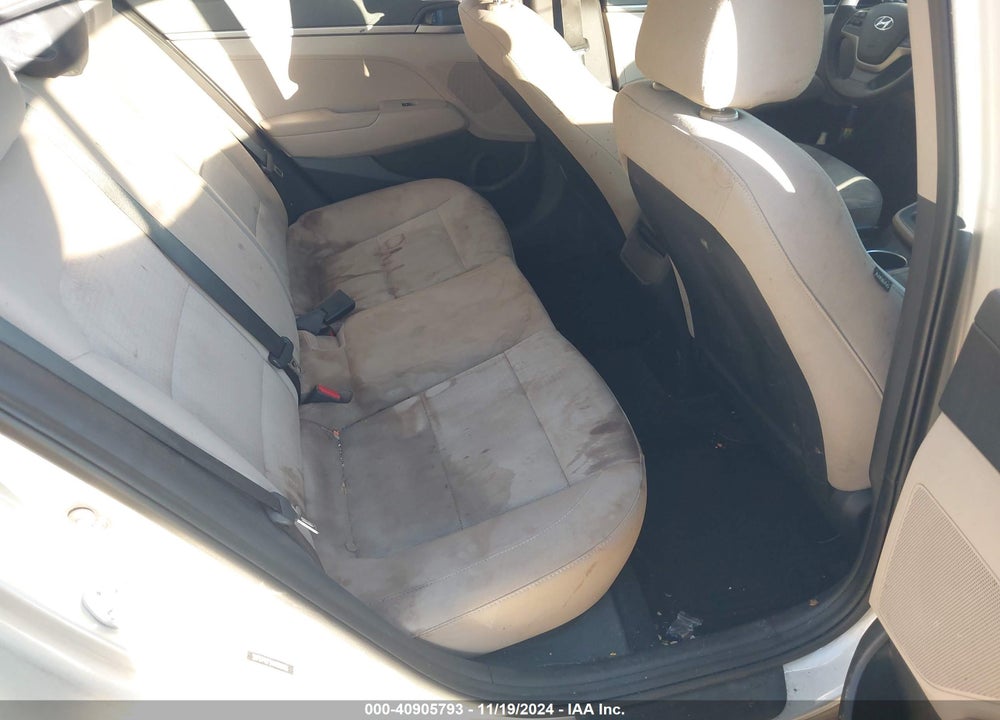 2017 HYUNDAI ELANTRA SE VIN: 5NPD74LF9HH202886