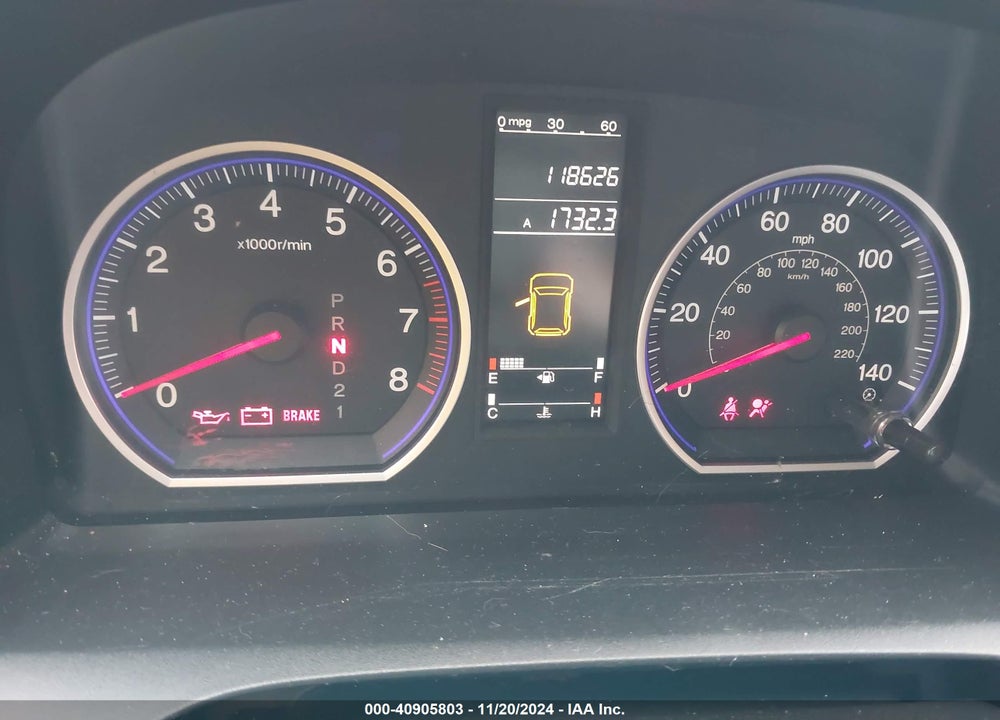 2009 HONDA CR-V LX VIN: 5J6RE38379L031728