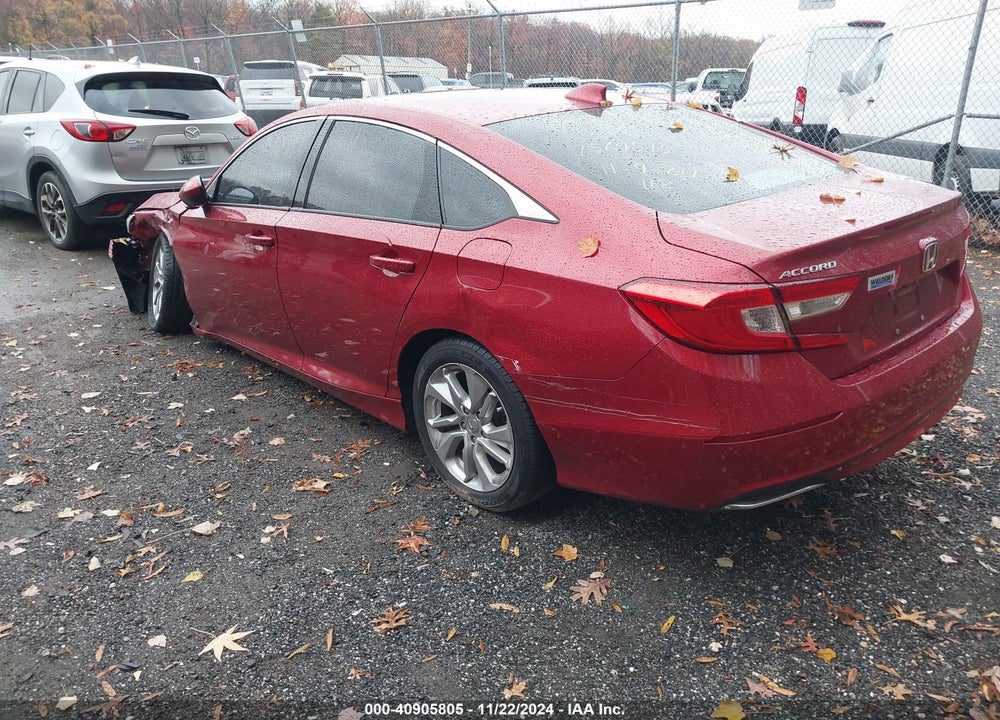 2018 HONDA ACCORD LX VIN: 1HGCV1F12JA173097