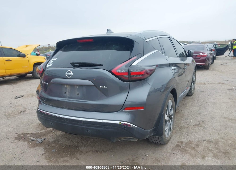 2019 NISSAN MURANO SL VIN: 5N1AZ2MJ5KN122170