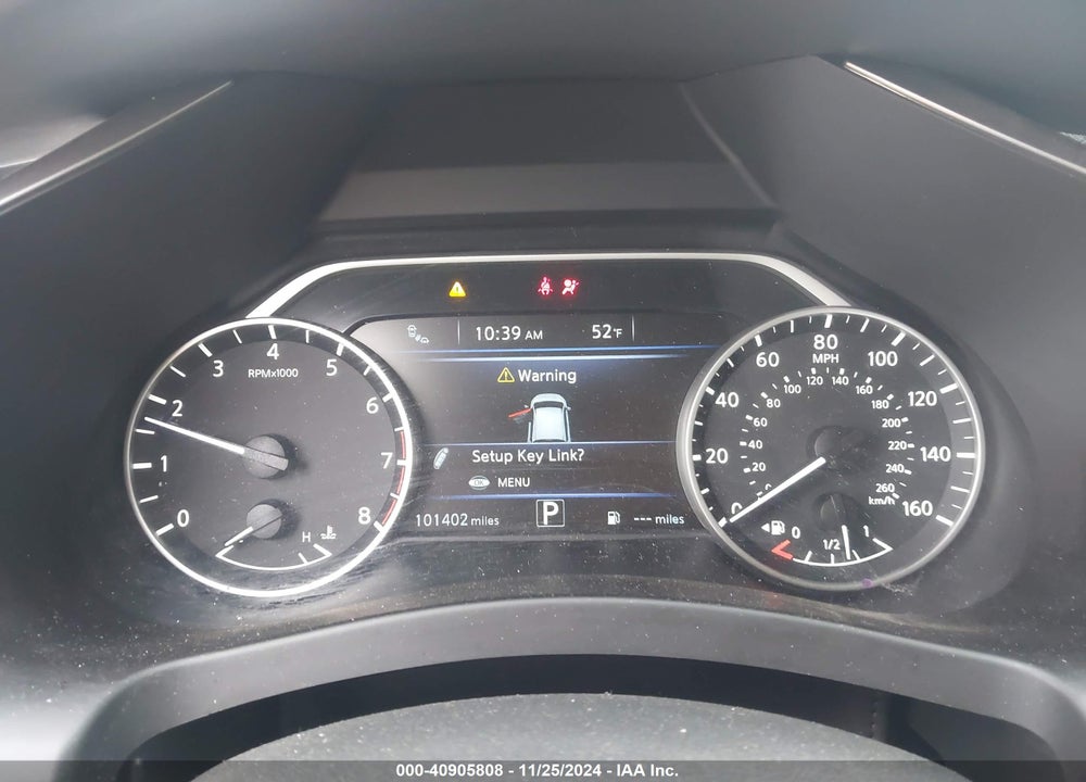 2019 NISSAN MURANO SL VIN: 5N1AZ2MJ5KN122170