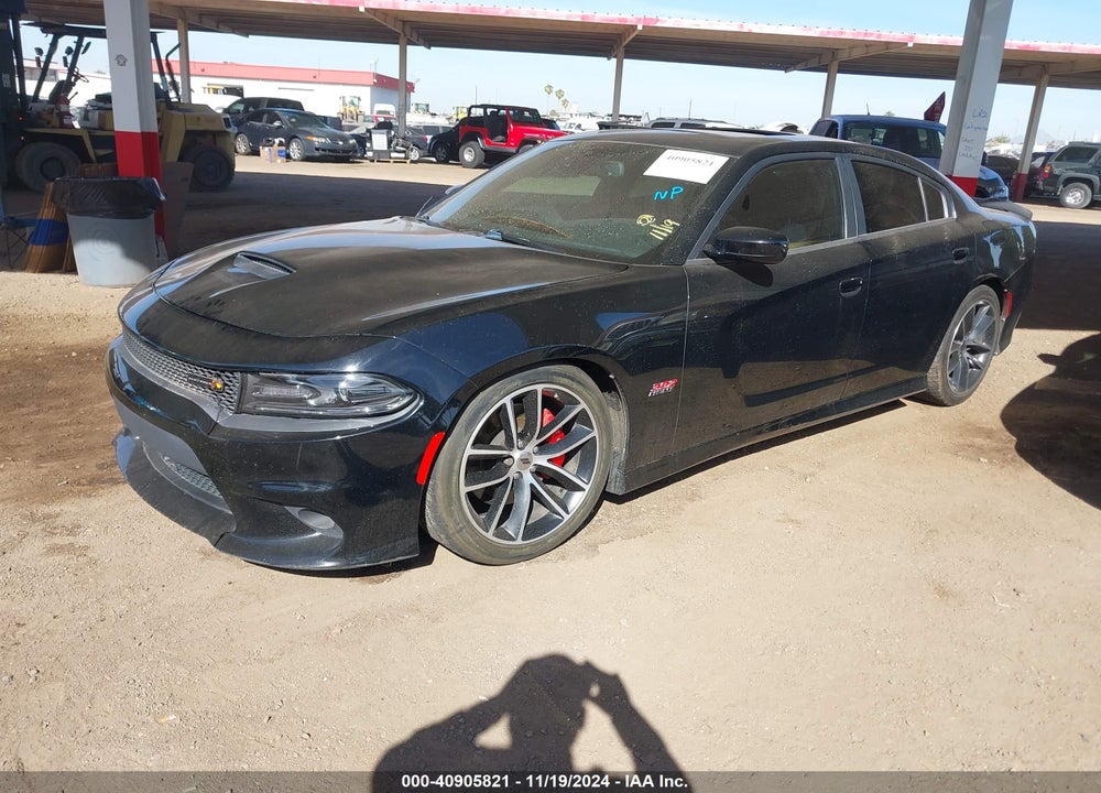 2017 DODGE CHARGER R/T SCAT PACK RWD VIN: 2C3CDXGJ5HH515712