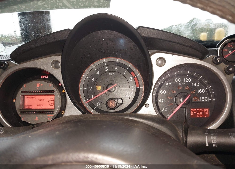 2009 NISSAN 370Z TOURING VIN: JN1AZ44EX9M401510