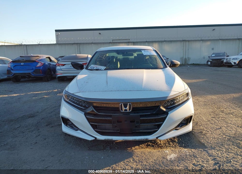 2022 HONDA ACCORD SPORT SPECIAL EDITION VIN: 1HGCV1F40NA065920