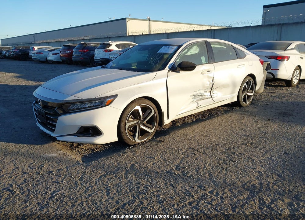 2022 HONDA ACCORD SPORT SPECIAL EDITION VIN: 1HGCV1F40NA065920