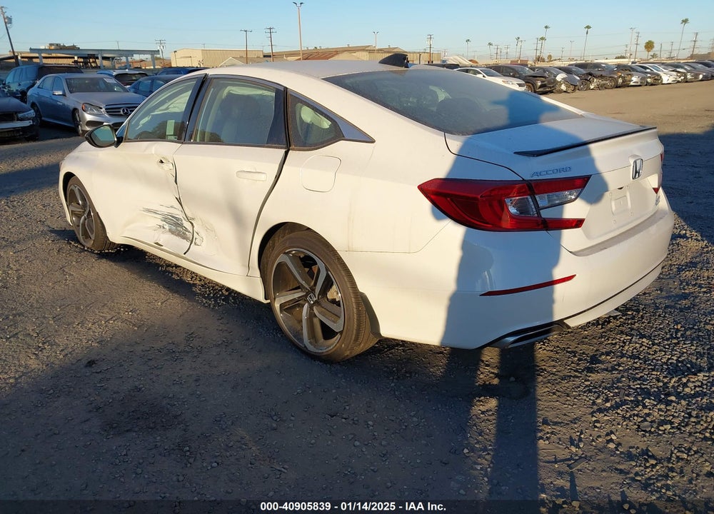 2022 HONDA ACCORD SPORT SPECIAL EDITION VIN: 1HGCV1F40NA065920